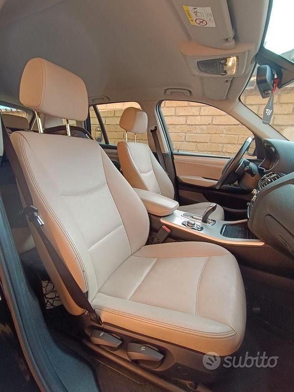 Usata BMW X3 Advantage 150 CV (110 kW) 2017 Nero SUV