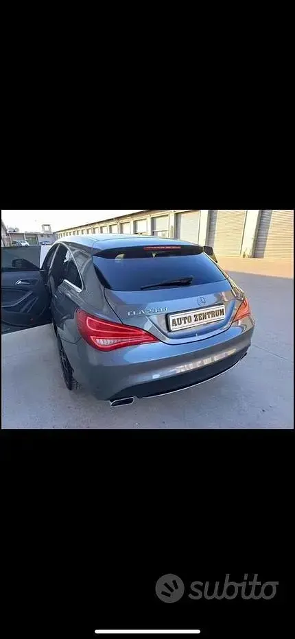 Usata Mercedes CLA200 136 CV (100 kW) 2016 Grigio Berlina