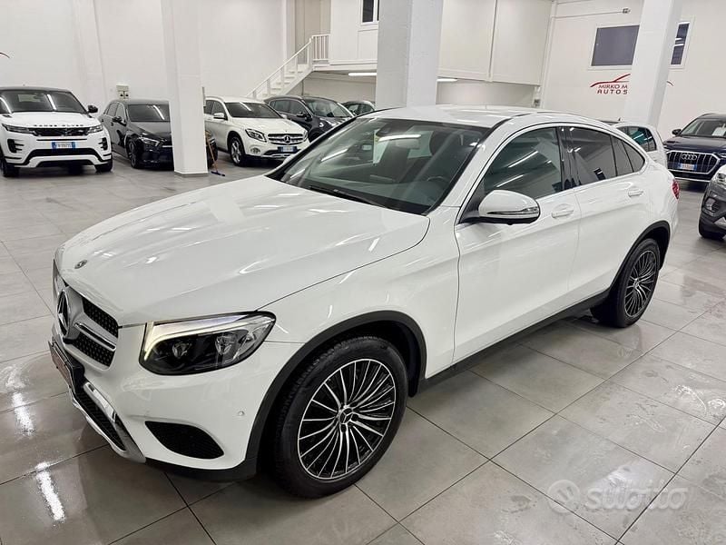 Usata Mercedes GLC250 Premium 204 CV (150 kW) 2019 Bianco Coupé