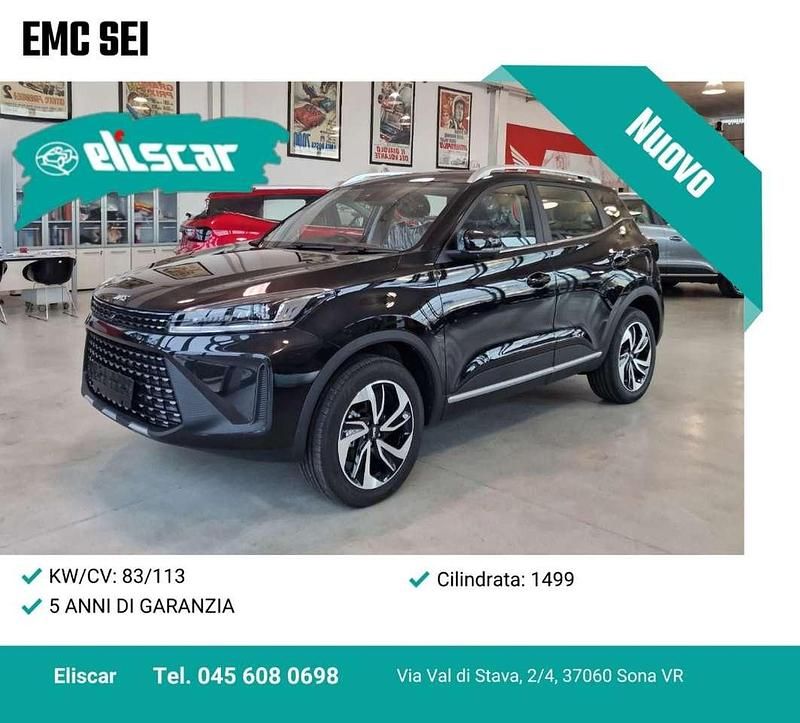 Nuova EMC SEI 113 CV (83 kW) 2025 Nero SUV