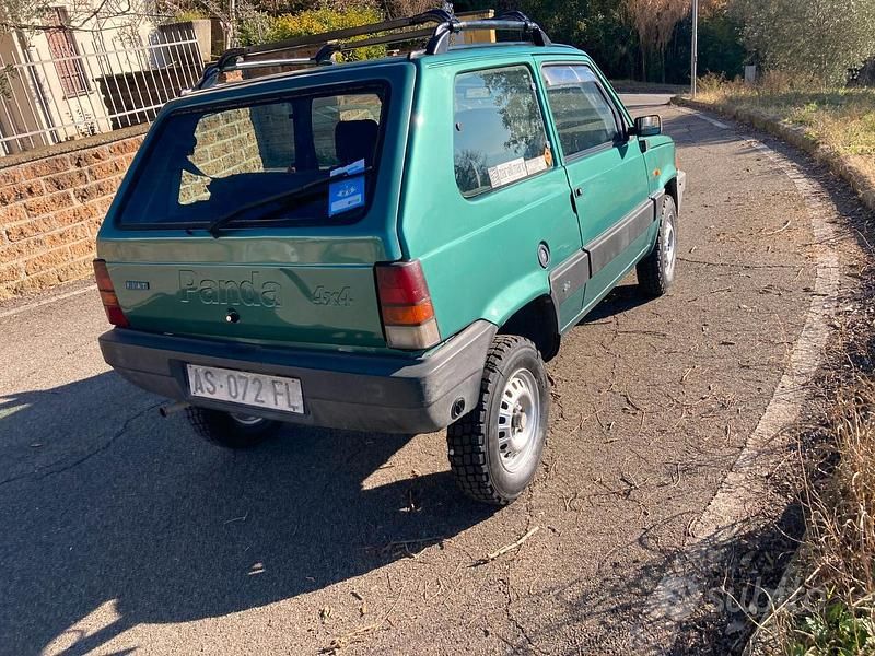 Usata Fiat Panda 4x4 1998 Verde Utilitaria