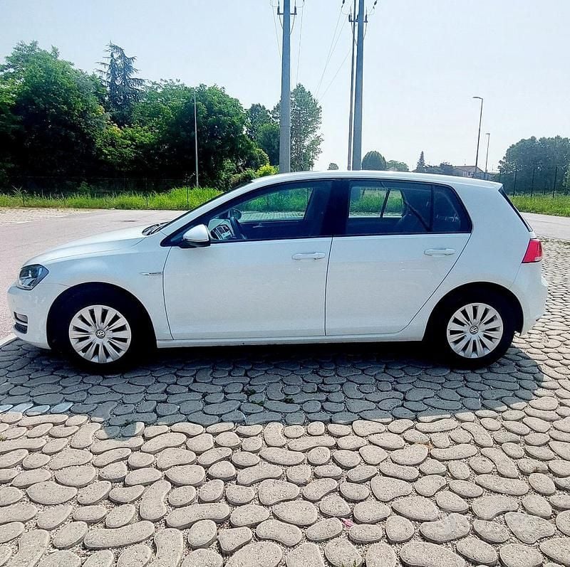 Usata VW Golf VII 110 CV (80 kW) 2016 Bianco Utilitaria
