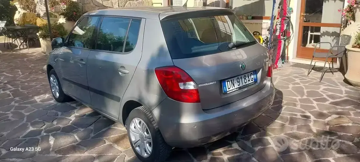 Usata Skoda Fabia Style 69 CV (50 kW) 2008 Grigio Berlina