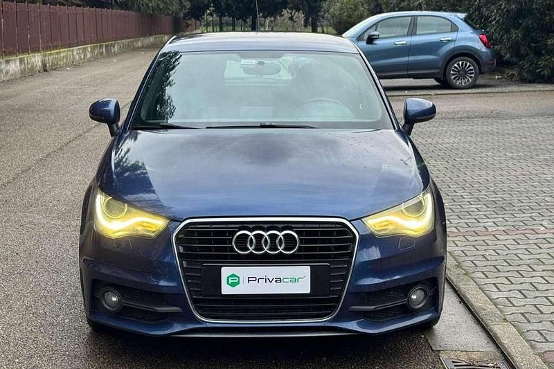 Usata Audi A1 S-Line 90 CV (66 kW) 2014 Blu Utilitaria