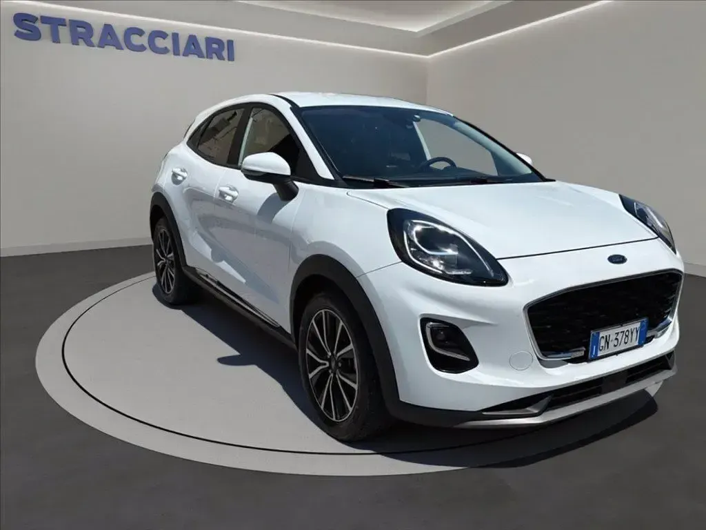 Usata Ford Puma Titanium 125 CV (91 kW) 2023 Bianco frozen SUV