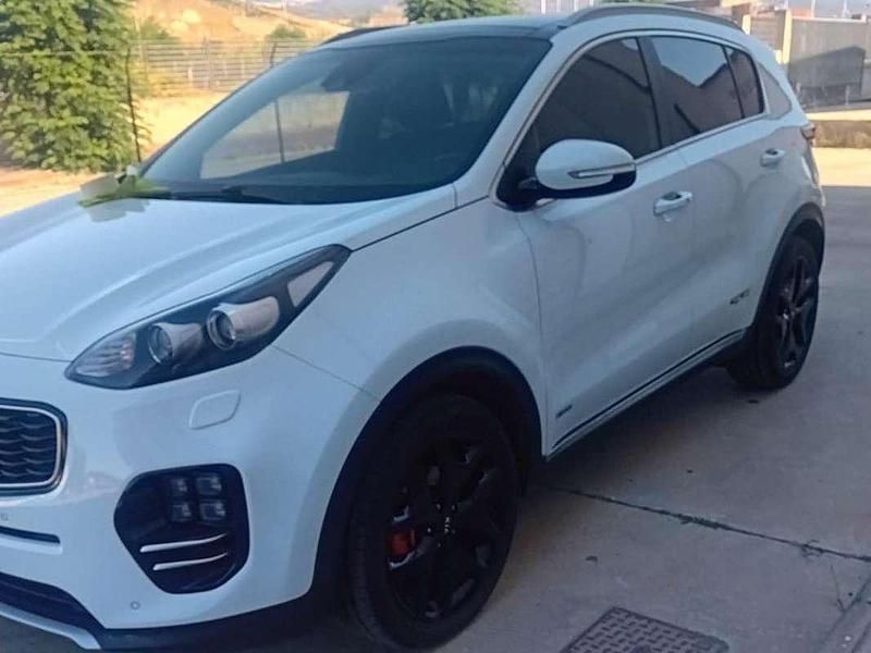 Usata Kia Sportage GT-Line 185 CV (136 kW) 2018 Bianco SUV