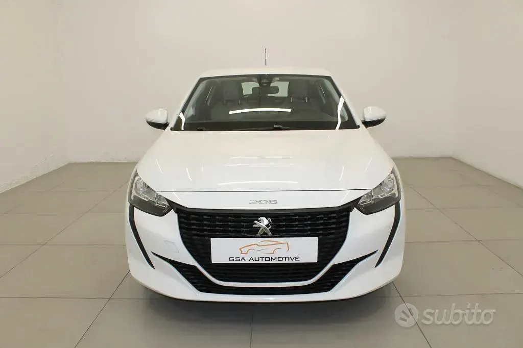 Usata Peugeot 208 Premium 75 CV (55 kW) 2021 Bianco Utilitaria