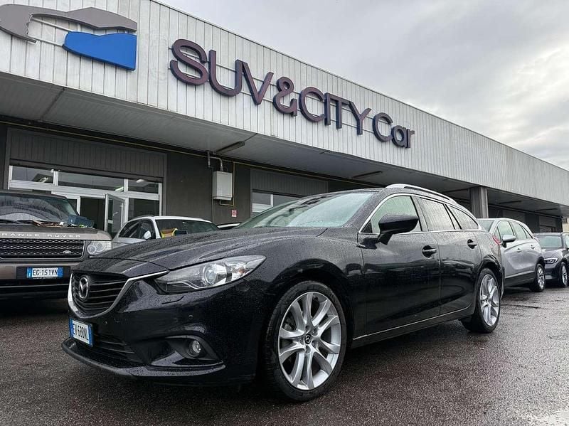 Nero Usata 2014 Mazda 6 Station wagon | 7900 € (Buon prezzo) - Immagine 1/4