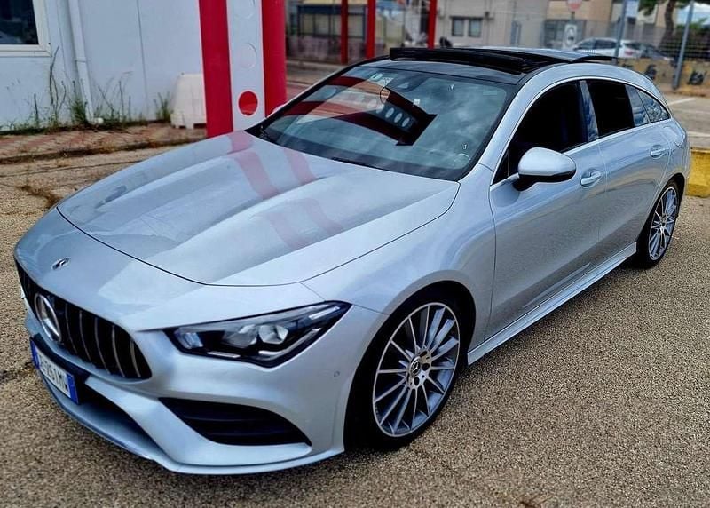 Usata Mercedes CLA200 Shooting Brake Premium 150 CV (110 kW) 2021 Argento Station wagon