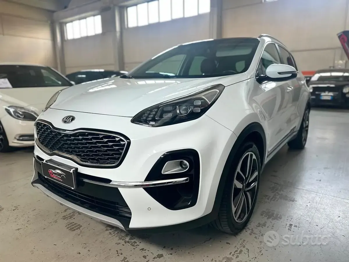 Usata Kia Sportage GT-Line 136 CV (100 kW) 2019 Bianco SUV