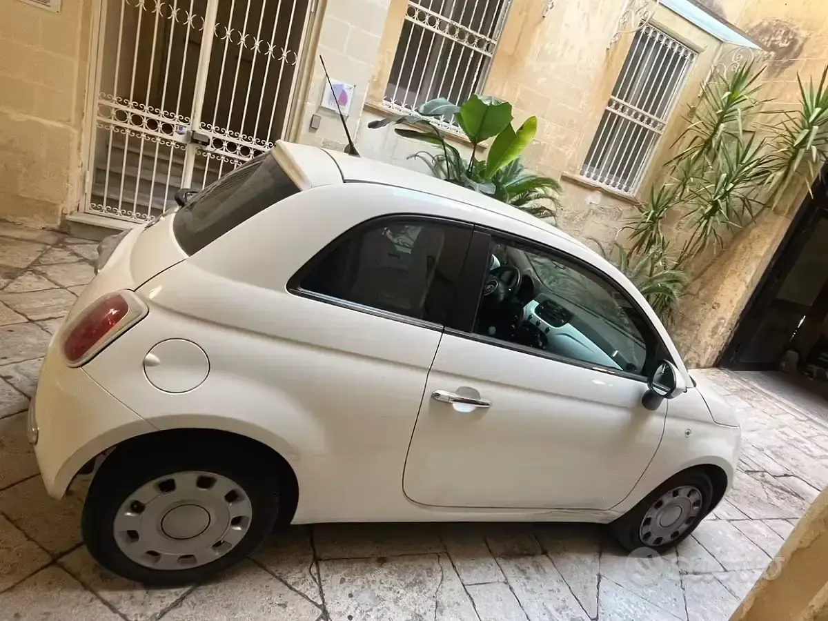 Usata Fiat 500 Pop 69 CV (50 kW) 2010 Bianco Berlina