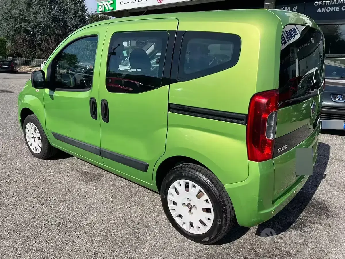 Usata Fiat Qubo Trekking 2011 Verde Monovolume
