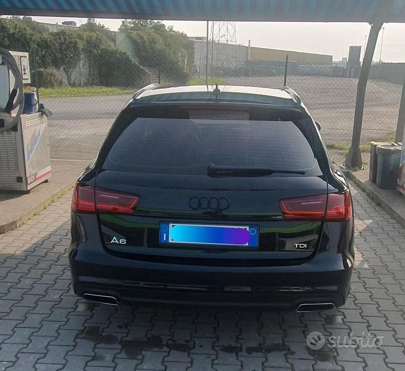 Usata Audi A6 190 CV (139 kW) 2017 Nero Station wagon