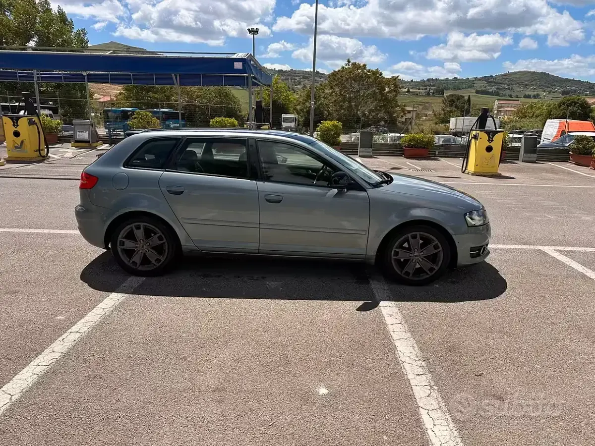 Usata Audi A3 105 CV (77 kW) 2008 Verde Utilitaria