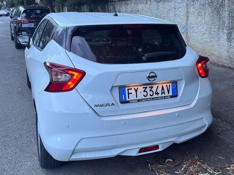 Usata Nissan Micra N-Connecta 101 CV (74 kW) 2019 Bianco Berlina