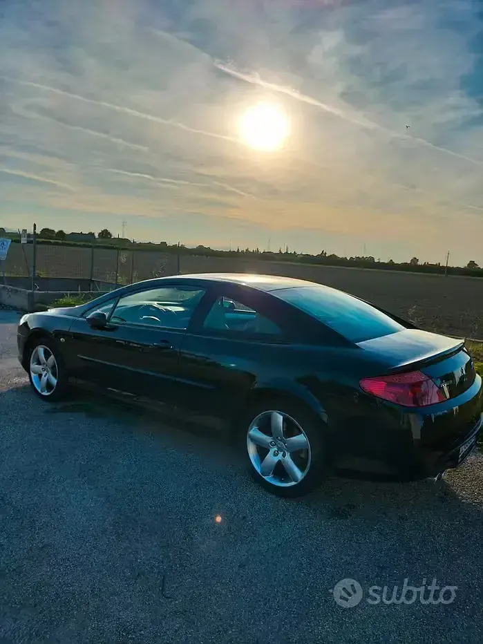 Usata Peugeot 407 Coupe 204 CV (150 kW) 2006 Nero Coupé