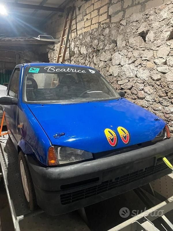 Usata Fiat Cinquecento 40 CV (29 kW) 1993 Blu Utilitaria
