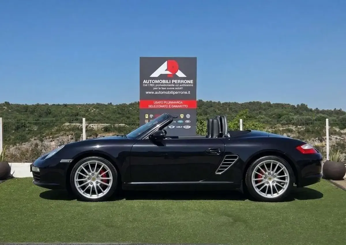 Usata Porsche Boxster 295 CV (216 kW) 2007 Basalt black Cabrio