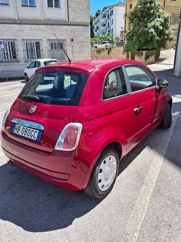 Usata Fiat 500 75 CV (55 kW) 2010 Rosso Utilitaria
