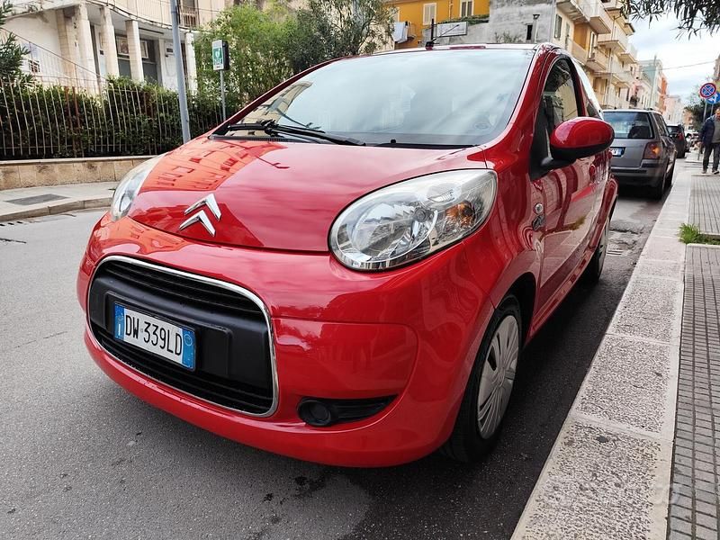 Usata Citroën C1 68 CV (50 kW) 2009 Rosso Utilitaria