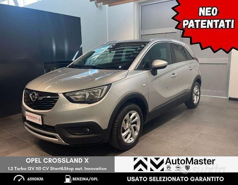 Argento Usata 2019 Opel Crossland X S SUV | 9900 € (Super prezzo) - Immagine 1/4