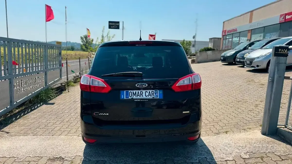 Usata Ford C-MAX 125 CV (91 kW) 2016 Nero Monovolume