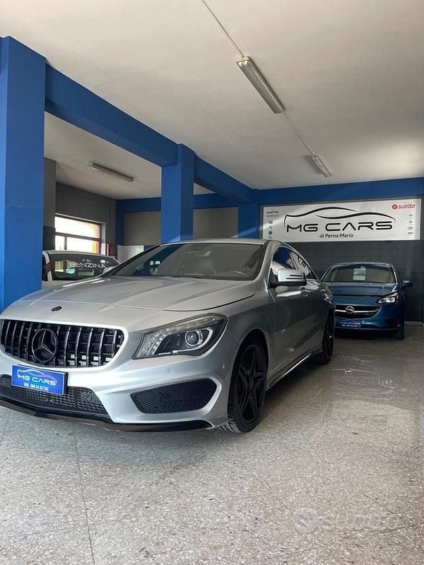 Usata Mercedes CLA220 AMG 170 CV (125 kW) 2013 Grigio Berlina