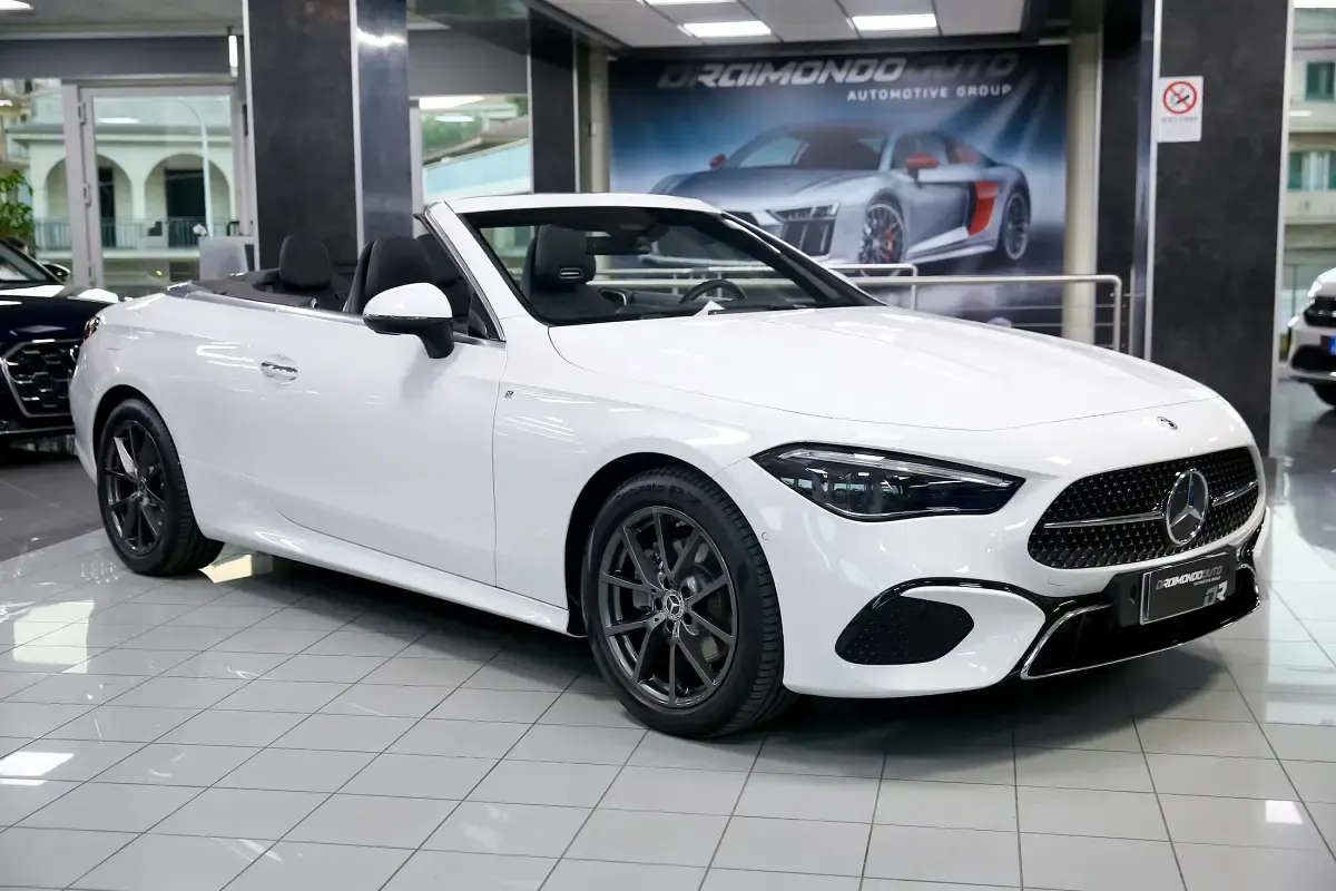 Usata Mercedes CLE220 Advanced 197 CV (144 kW) 2025 Bianco Cabrio