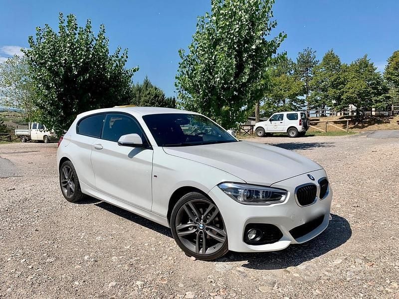 Usata BMW 116 M Sport 109 CV (80 kW) 2018 Bianco Utilitaria