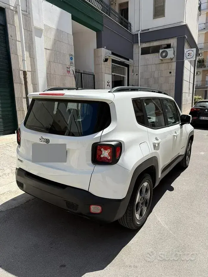 Usata Jeep Renegade 120 CV (88 kW) 2015 Bianco SUV