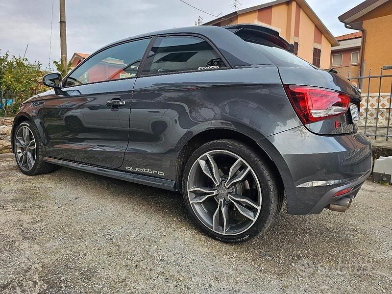 Usata Audi S1 Performance 231 CV (169 kW) 2014 Grigio Utilitaria