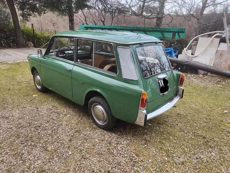 Usata Autobianchi Bianchina 1960 Verde Utilitaria