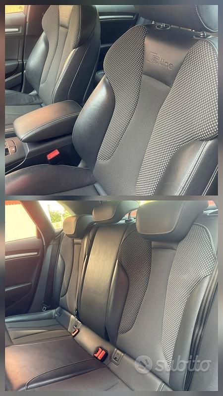 Usata Audi A3 S-Line 150 CV (110 kW) 2015 Nero Berlina