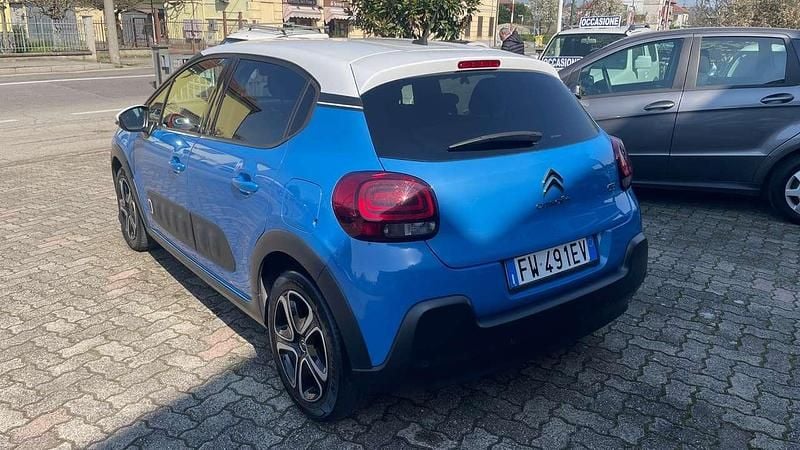 Usata Citroën C3 Shine 83 CV (61 kW) 2019 Blu/azzurro Utilitaria