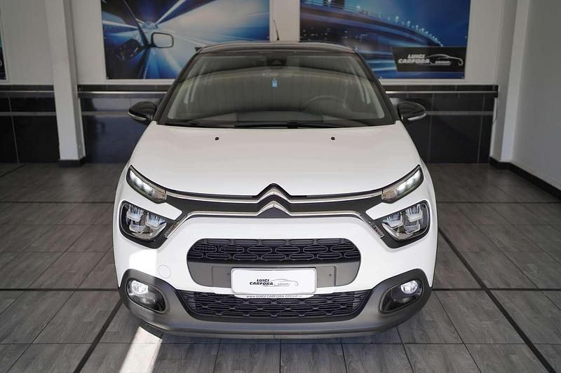 Usata Citroën C3 Shine 102 CV (75 kW) 2022 Bianco + tetto nero Utilitaria