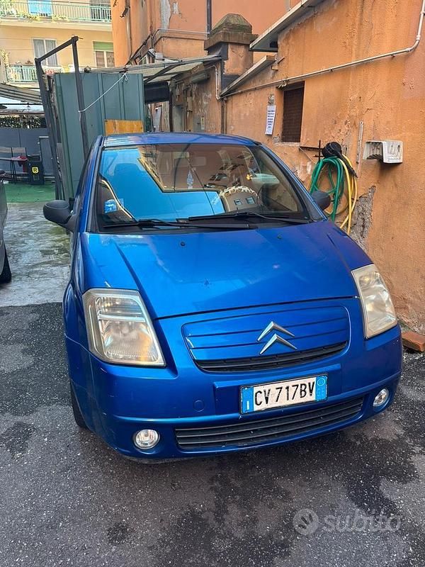 Usata Citroën C2 2005 Blu Utilitaria