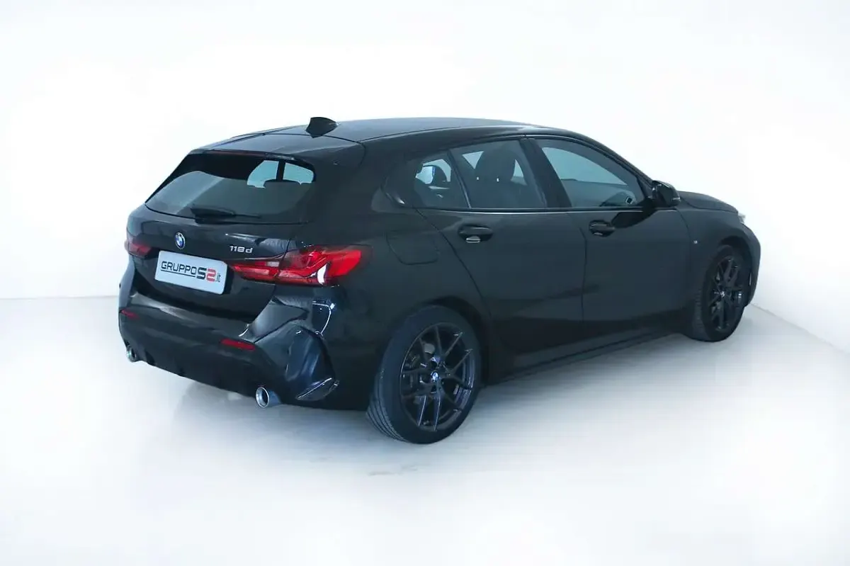 Usata BMW 118 Shadowline 150 CV (110 kW) 2021 Nero Utilitaria