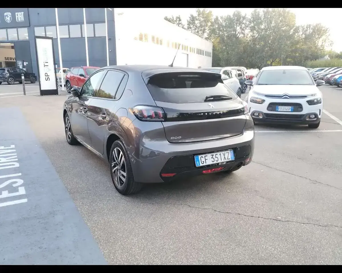 Usata Peugeot 208 75 CV (55 kW) 2021 Grigio Utilitaria