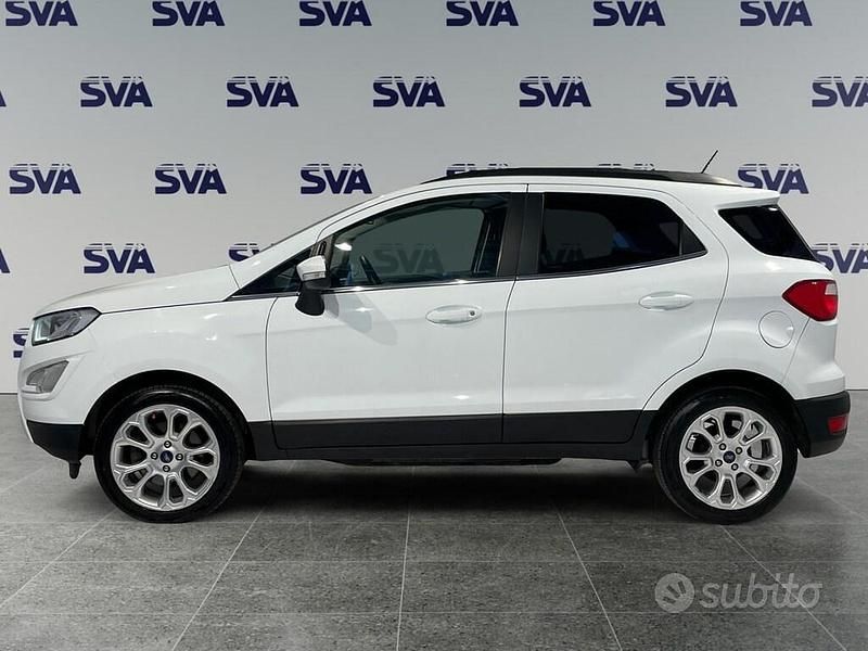 Usata Ford Ecosport Titanium 125 CV (91 kW) 2021 Bianco SUV