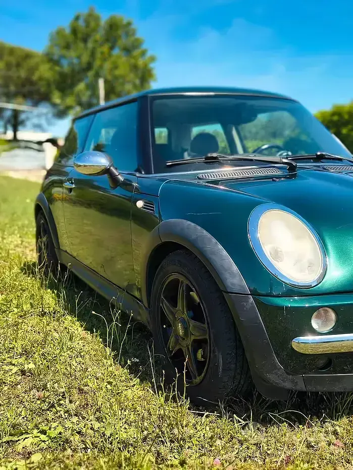 Usata Mini Cooper 88 CV (64 kW) 2006 Verde Utilitaria