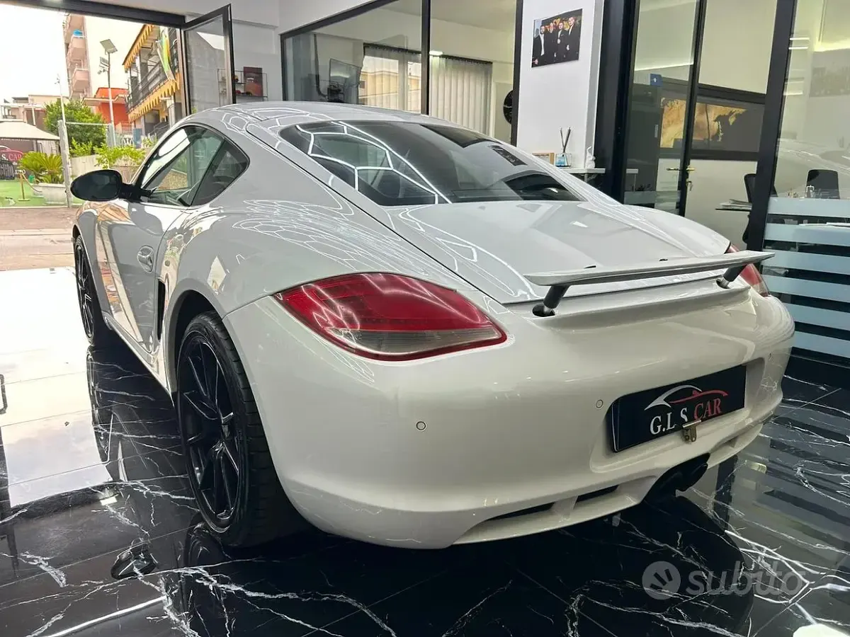 Usata Porsche Cayman 320 CV (235 kW) 2011 Bianco Coupé