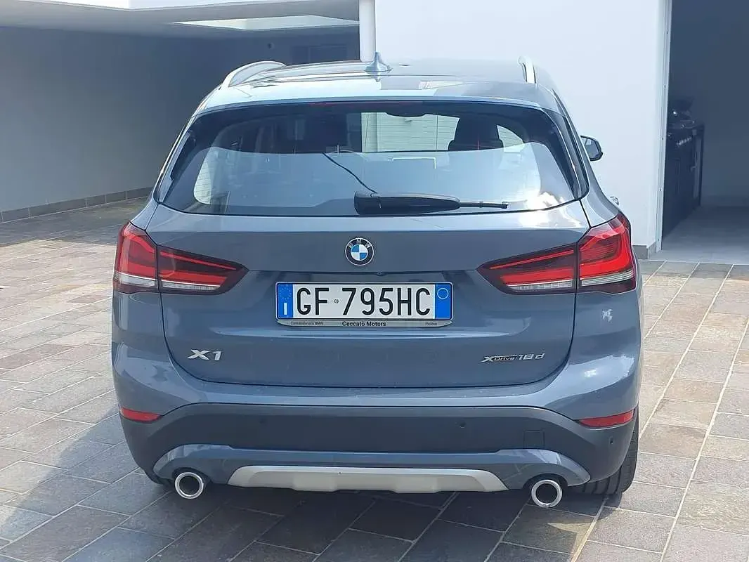 Usata BMW X1 Advantage 150 CV (110 kW) 2021 Blu/azzurro SUV