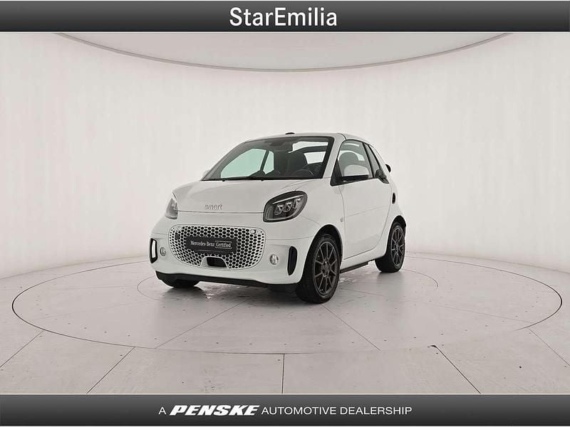 Bianco Usata 2021 Smart ForTwo Electric Drive Prime Cabrio | 15.900 € (Molto cara) - Immagine 1/4