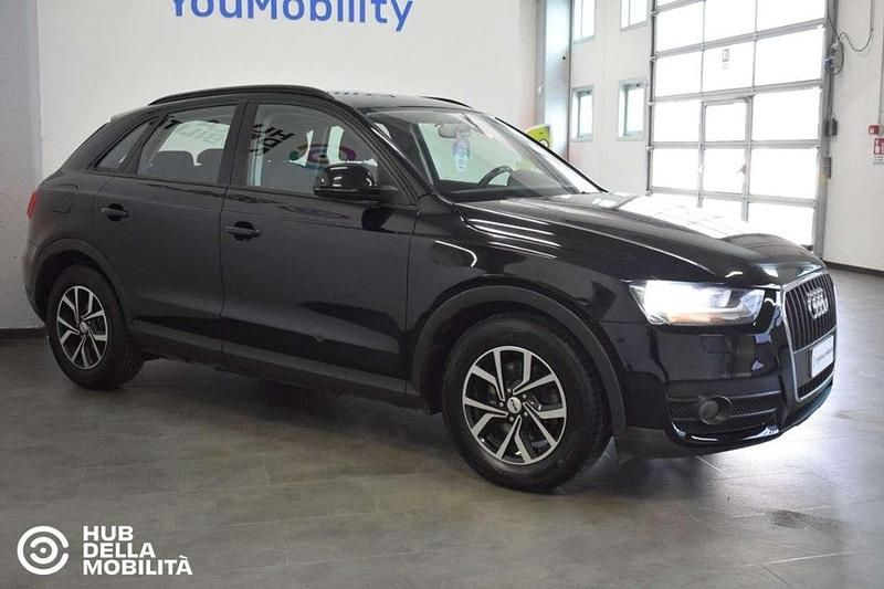 Usata Audi Q3 140 CV (102 kW) 2012 Nero SUV