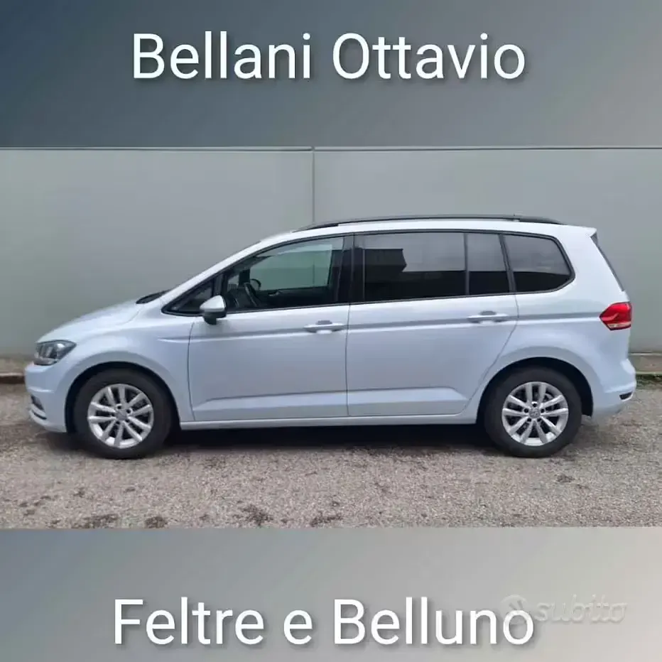 Usata VW Touran Executive 116 CV (85 kW) 2018 Antracite Monovolume