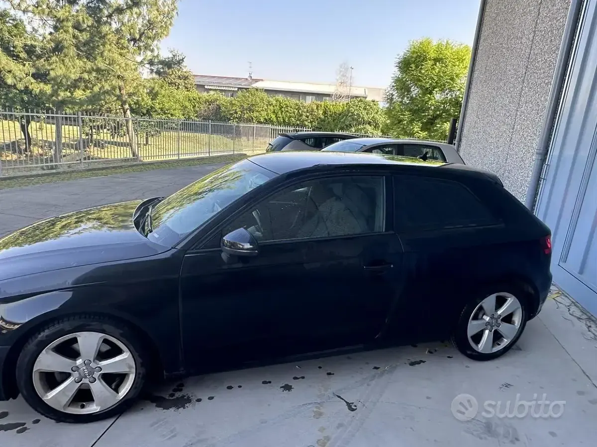 Usata Audi A3 150 CV (110 kW) 2013 Nero Berlina