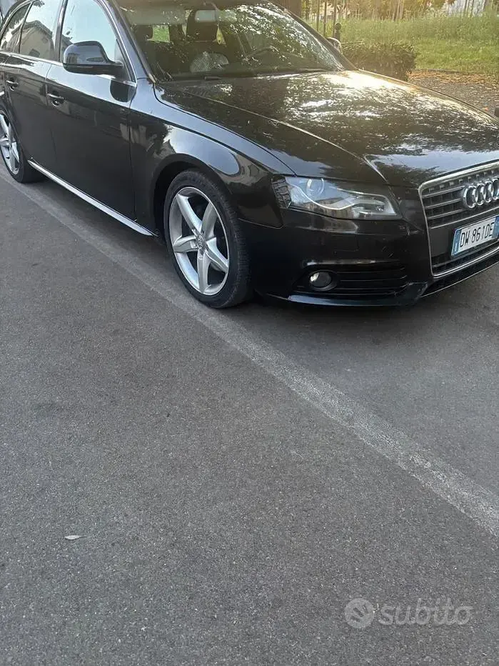 Usata Audi A4 143 CV (105 kW) 2009 Nero Station wagon