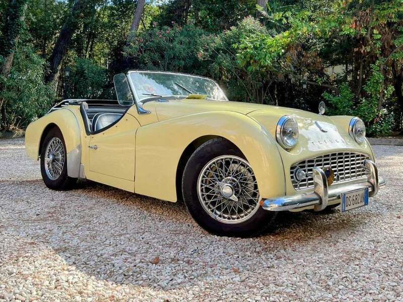 Giallo Usata 1960 Triumph TR3 Cabrio | 39.000 € - Immagine 1/1