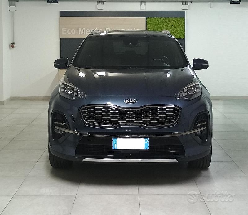 Usata Kia Sportage GT-Line 136 CV (100 kW) 2020 Blu SUV
