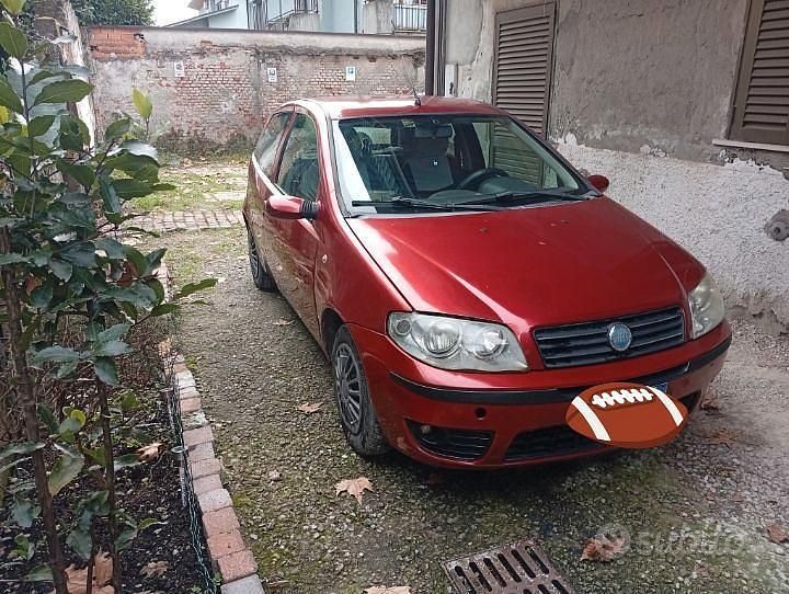 Usata Fiat Punto 2007 Rosso Utilitaria